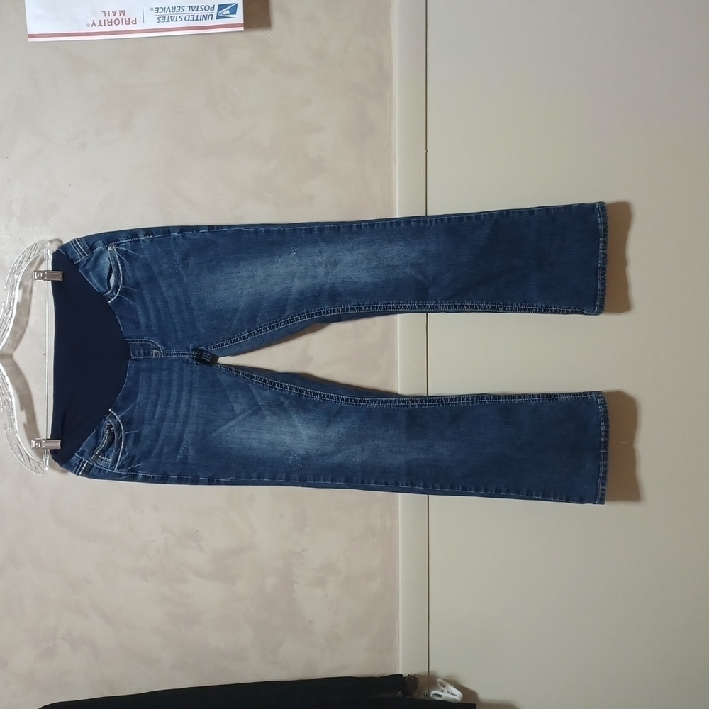 Indigo Blue Maternity Jeans Size M